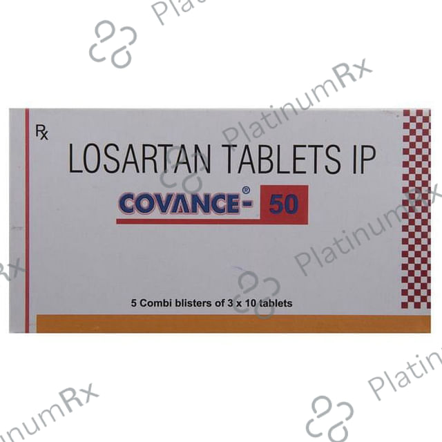 Losartan 50mg Tablet 10s