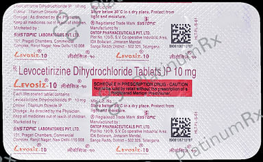 Levosiz 10mg Tablet 15s