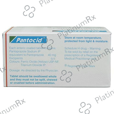 Pantocid 40mg Tablet 15s