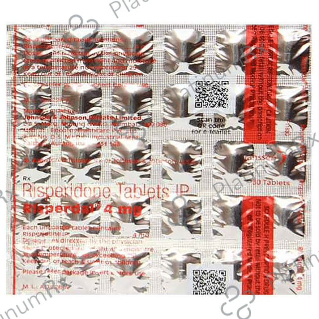 Risperdal 4mg Tablet 30s