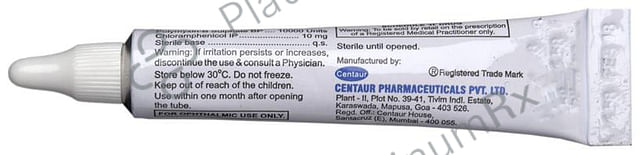 Ocupol 10mg/10000IU Eye Ointment 5gm