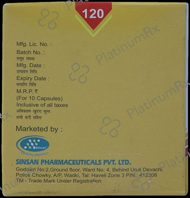 Obezita 120mg Capsule 10s