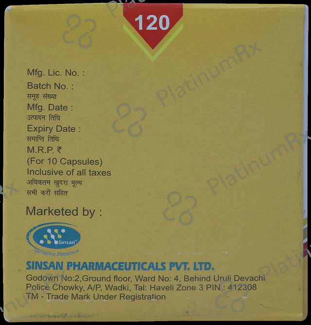 Obezita 120mg Capsule 10s