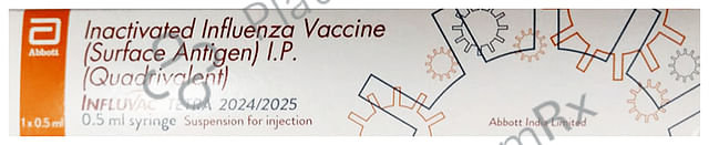 Influvac Tetra 2024/2025 Vaccine 0.5ml
