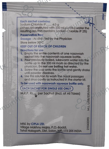Nasowash 4gm Starter Kit 1s