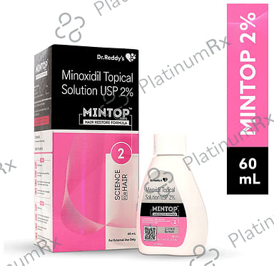 Mintop Forte 2% Hair Restore Formula Solution 60ml