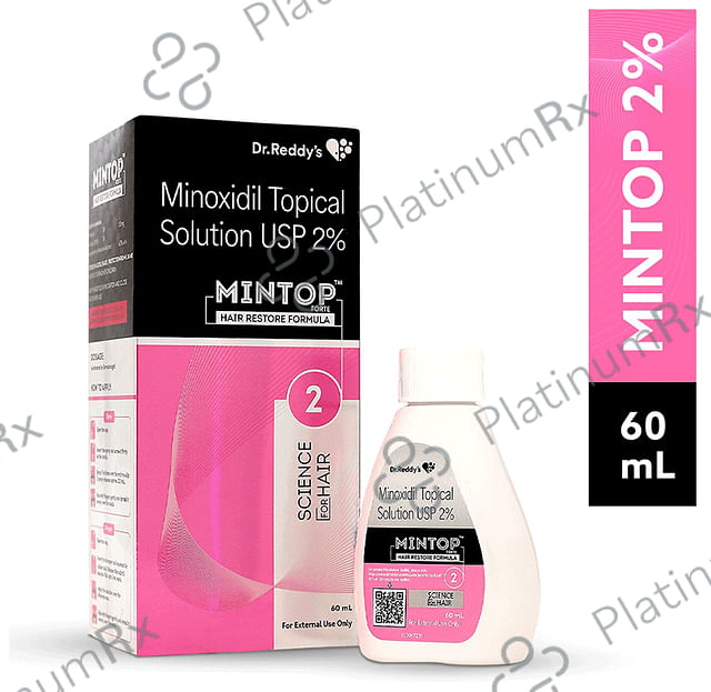 Mintop Forte 2% Hair Restore Formula Solution 60ml