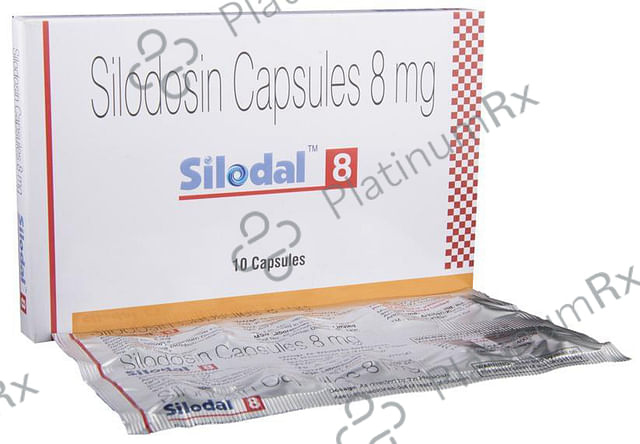 Silodal 8mg Capsule 10s