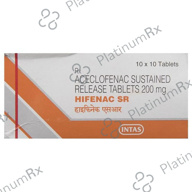 Hifenac SR 200mg Tablet 10s