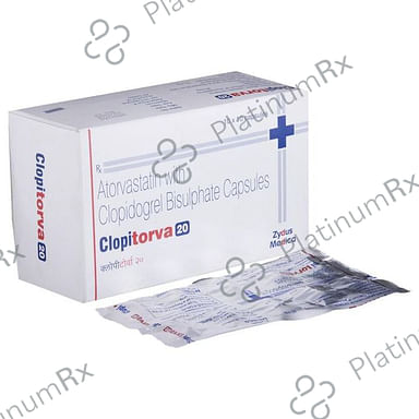 Clopitorva 20/75mg Capsule 10s