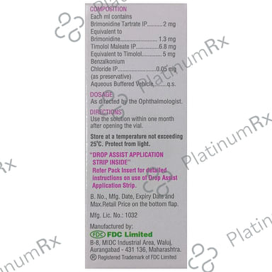 Iotim B Ophthalmic Solution 5ml