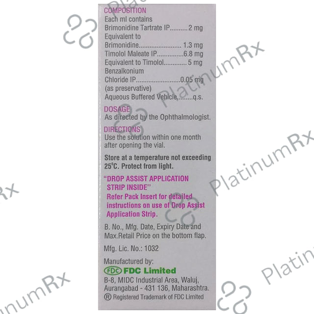 Iotim B Ophthalmic Solution 5ml