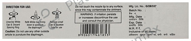 Soline 6% Eye Ointment 3gm