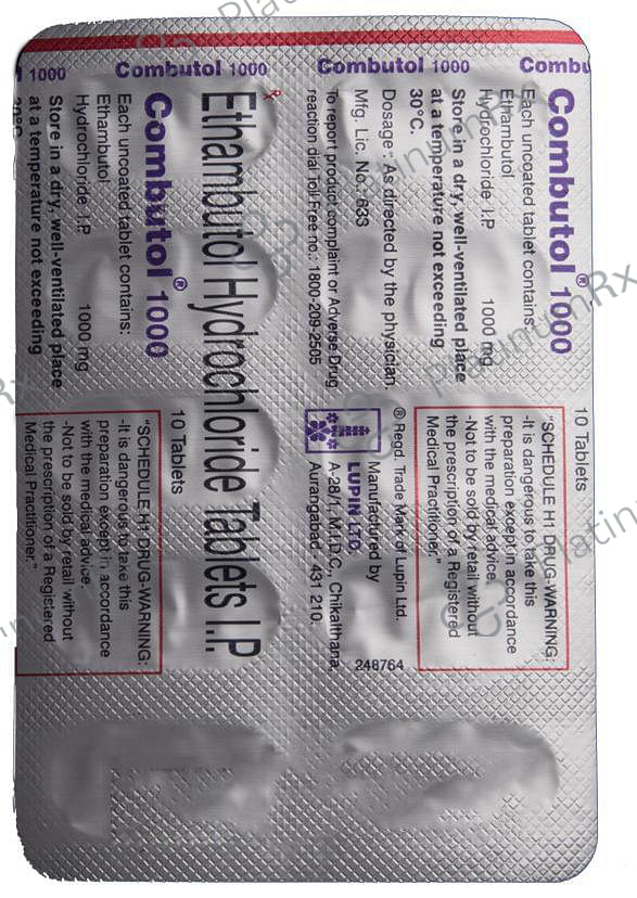 Combutol 1000 Tablet