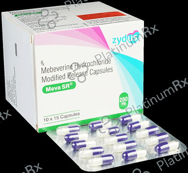 Meva SR 200mg Capsule 15s