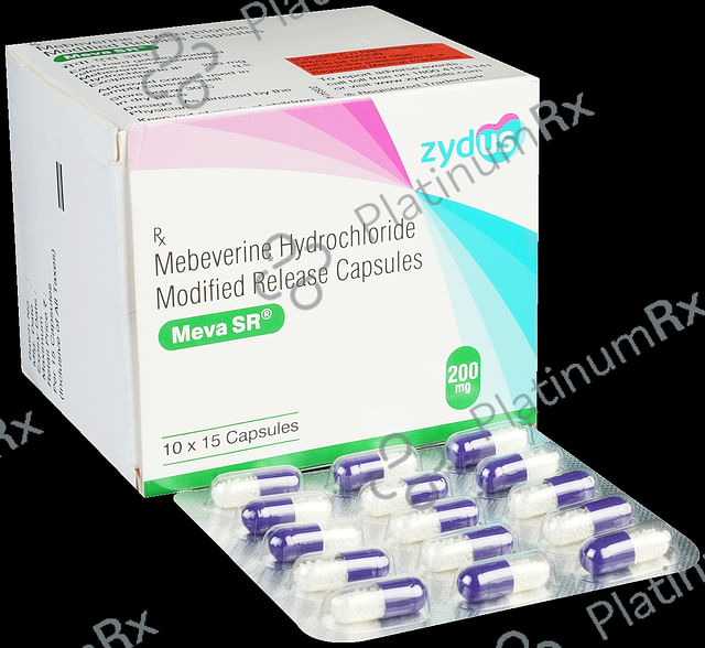 Meva SR 200mg Capsule 15s