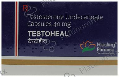 Testoheal 40mg Capsule 10s