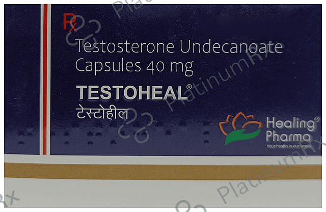 Testoheal 40mg Capsule 10s