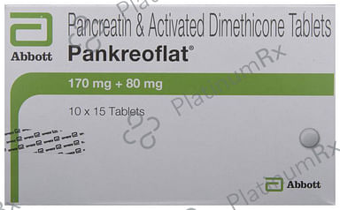 Pankreoflat 170/80mg Tablet 15s