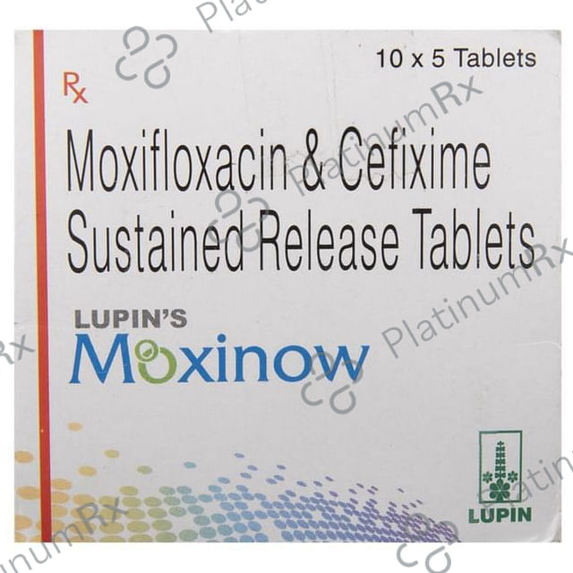 Moxinow 400/400mg Tablet SR 5s