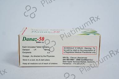 Danaz 50mg Tablet 10s