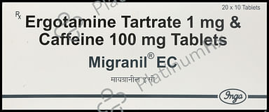Migranil EC 1/100mg Tablet 10s