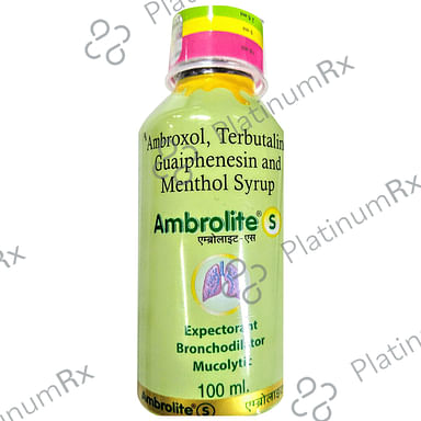 Ambrolite S Expectorant 100ml