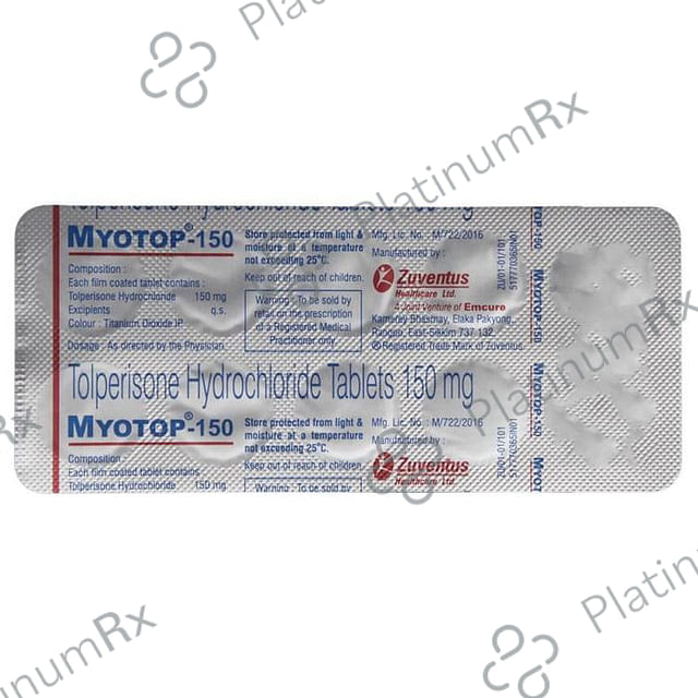 Myotop 150mg Tablet 10s