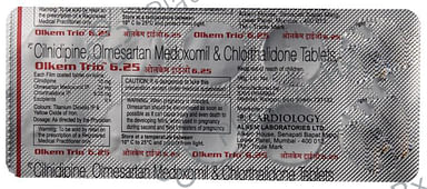 Olkem Trio 6.25/10/20mg Tablet 10s