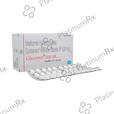 Glycomet 500mg Tablet SR 20s