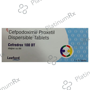Cefredrox 100mg Tablet DT 10s