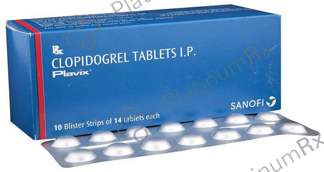 Plavix 75mg Tablet 14s