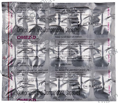 Omez-Dsr 30/40mg Capsule 15s