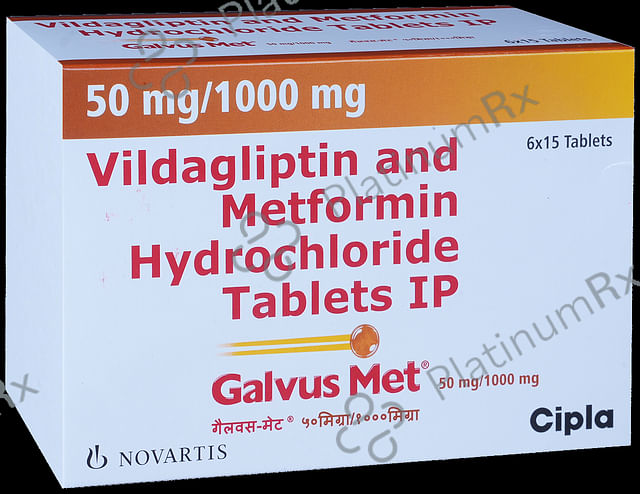 Galvus Met 50/1000mg Tablet 15s