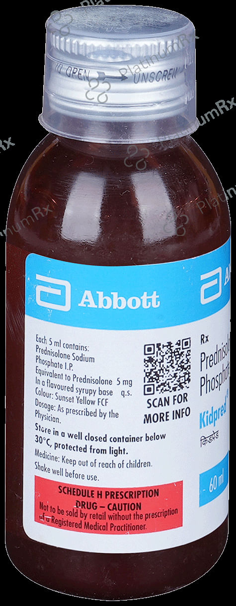 Kidpred 5mg Syrup 60ml