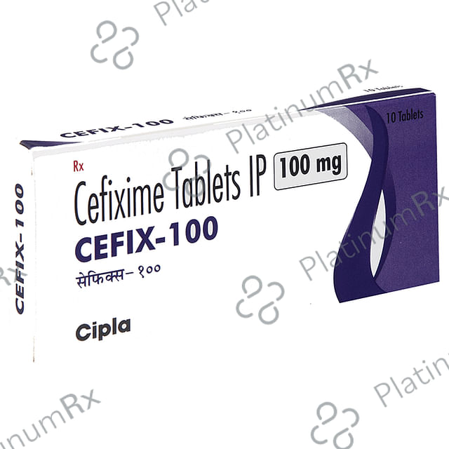 Cefix 100mg Tablet 10s