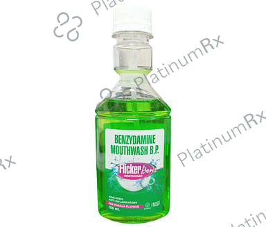 Flicker Benz 0.15% Mouth Wash 150ml