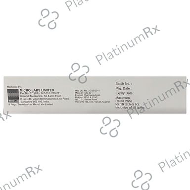 Vilpower D 10/100mg Tablet 10s