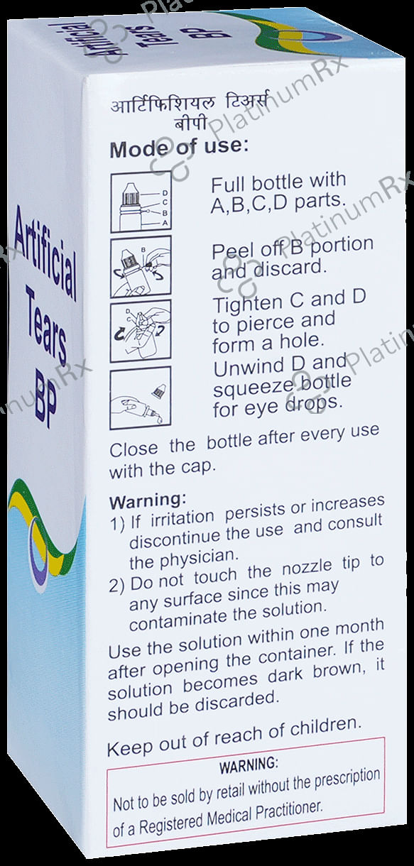 Artificial Tears BP 0.3% Eye Drop 10ml