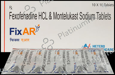 Fixar 120/10mg Tablet 10s