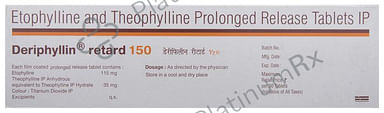 Deriphyllin Retard 150mg Tablet PR 30s
