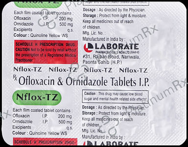 Nflox-TZ Tablet