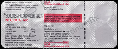 Intacoxia MR 60/4mg Tablet 10s