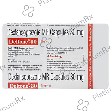 Deltone 30mg Capsule MR 10s