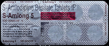 S Amlong 5mg Tablet 10s