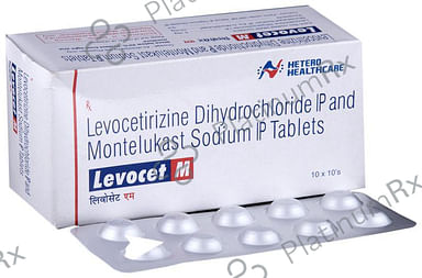 Levocet M 5/10mg Tablet 10s