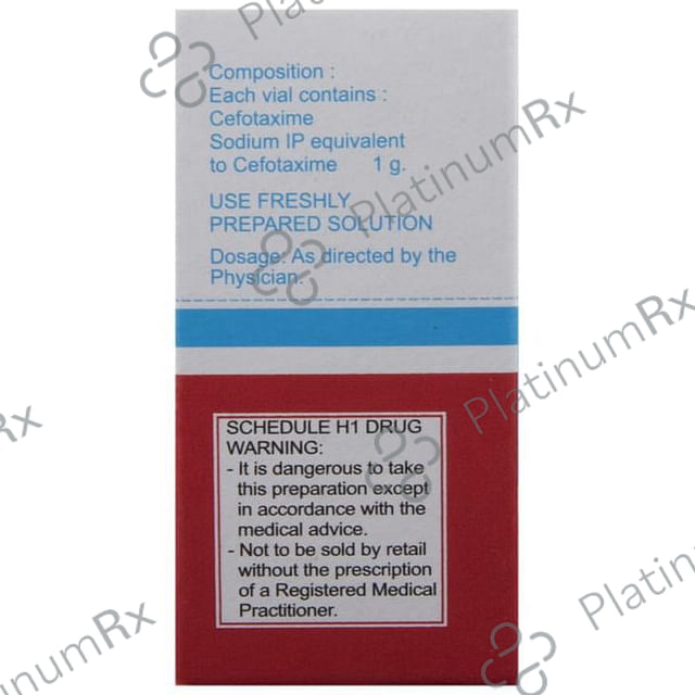 Taxim 1gm Injection 5ml