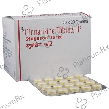 Stugeron Forte 75mg Tablet 20s