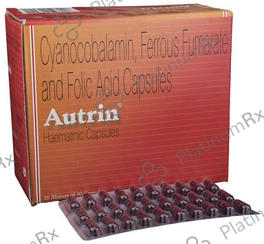 Autrin 300mg/1500/15mcg Capsule 30s
