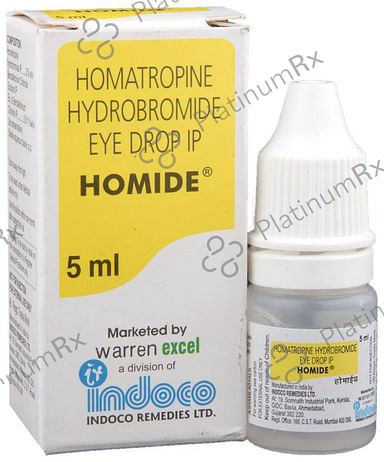 Homide 2% Eye Drop 5ml